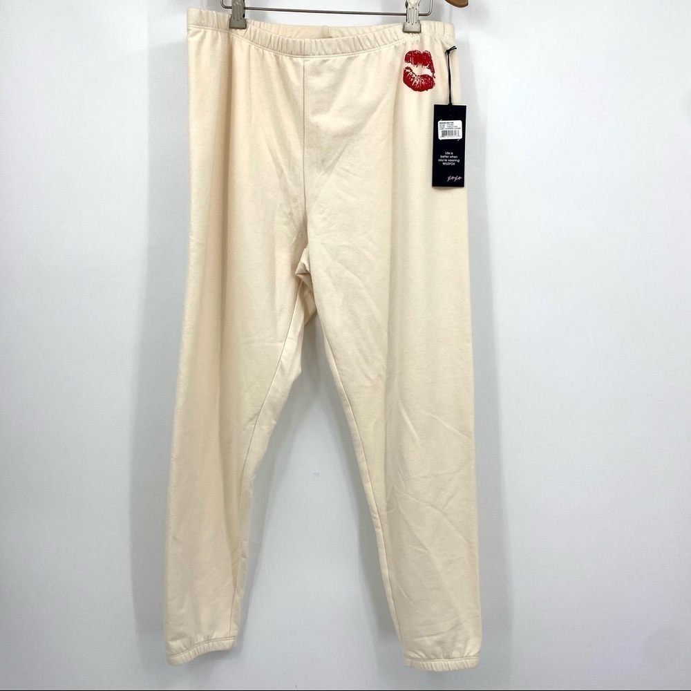 Wildfox Smooches Knox kiss pant NWT! XL